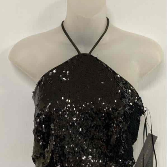 House of Harlow 1960 2 Piece Holiday Sequin Pants Suit NWT - Picture 3 of 5